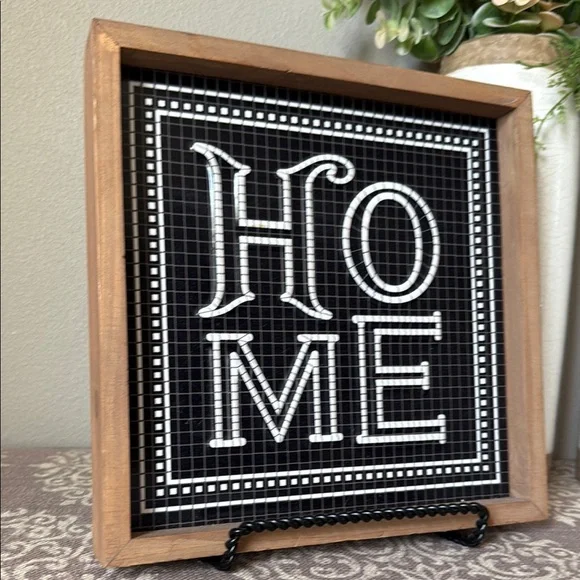 Farmhouse Decor; Black and White Home Accent Decor - Picture 5 of 5